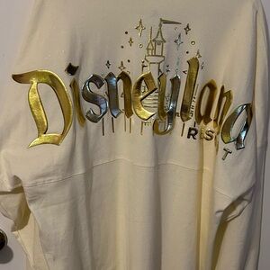Disney Kids Cream and Gold Sweatshirt